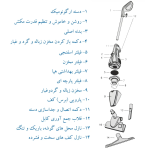 جاروبرقی عصایی و پرتابل فکر مدل STARKY OKO - Image 4