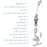 جاروبرقی عصایی و پرتابل فکر مدل STARKY OKO - Image 4