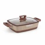 سرویس قابلمه و تابه گرانیتی 10 پارچه زیو مدل ZCS-8300/5S32 JUMBO - Image 4