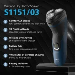 ماشین اصلاح موی صورت فیلیپس مدل S1151 - Image 4