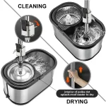 تی چرخشی استیل WS مدل مستطیل کد SS20 - Image 4