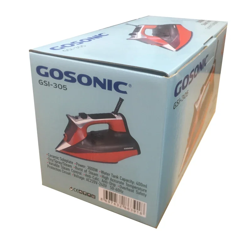 اتو بخار 3000 وات گوسونیک مدل GSI-305 - Image 3
