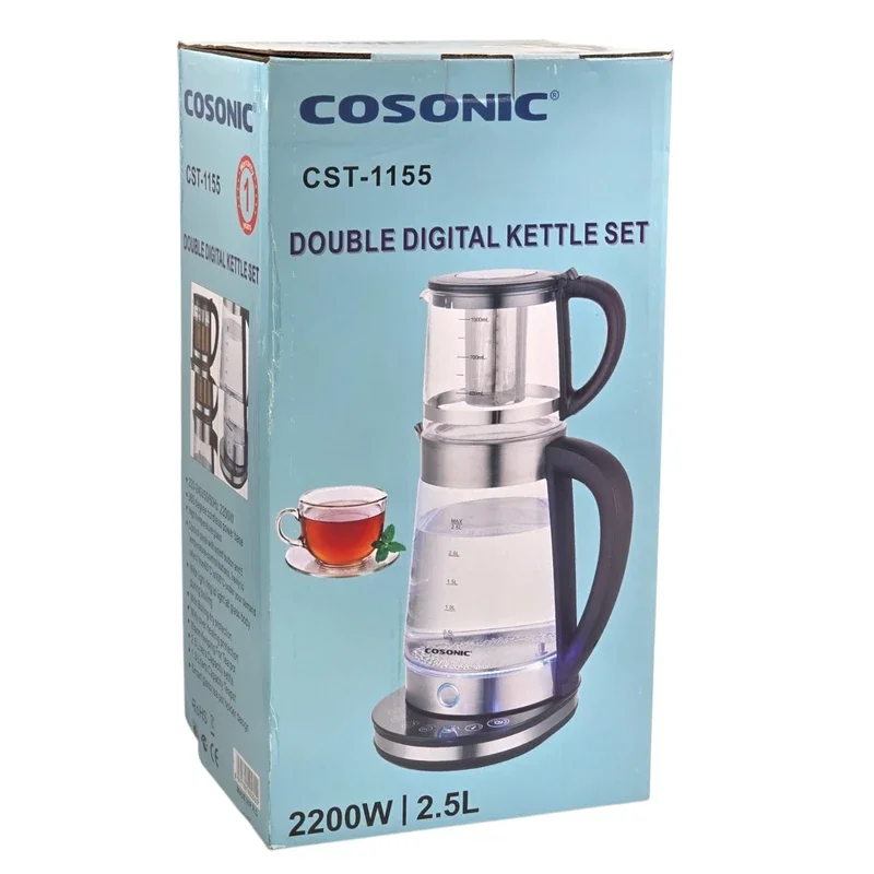 چای ساز روی هم گوسونیک مدل CST-1155 - Image 4
