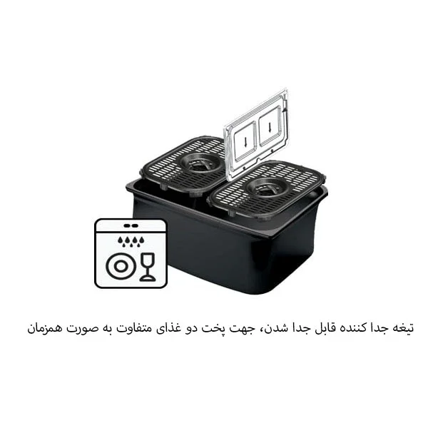 سرخ کن بدون روغن میگل مدل GAF 208 - Image 4