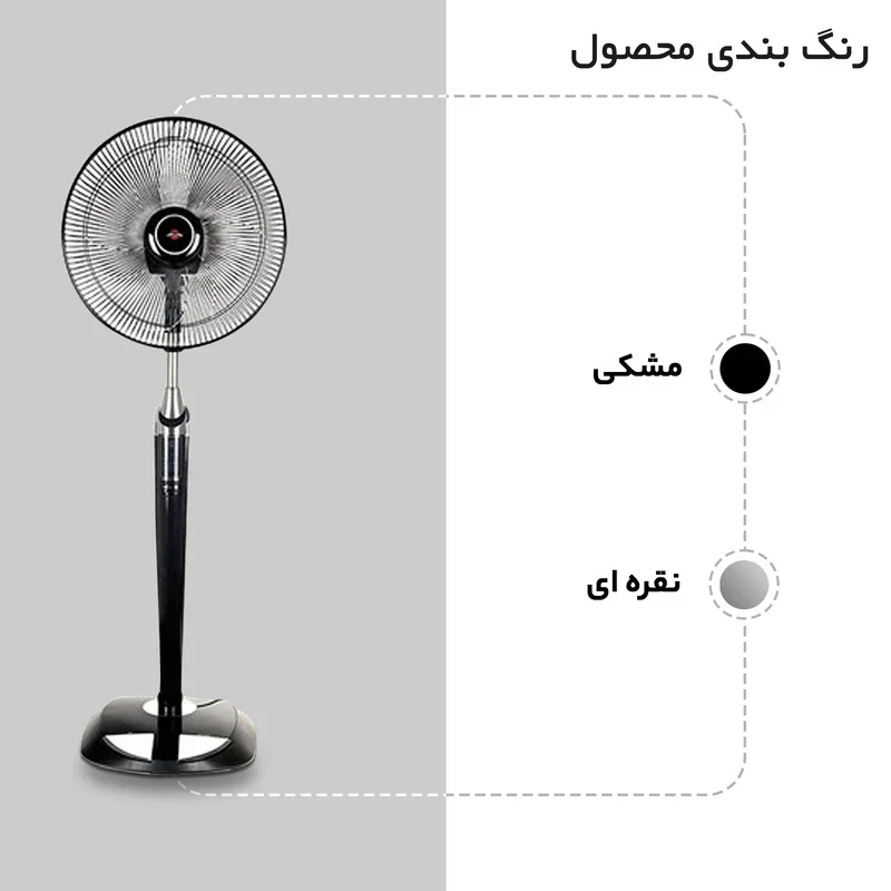 پنکه پارس خزر مدل FSR-SHIBA - Image 4