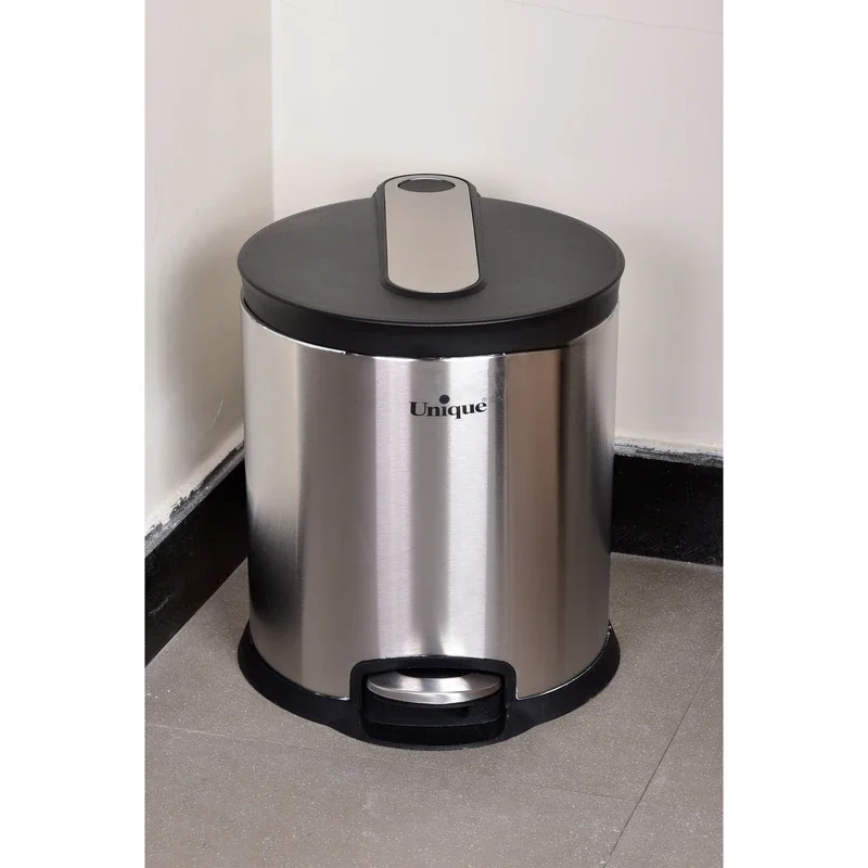سطل زباله یونیک مدل استیل 14 لیتر کد 4450 - Image 3